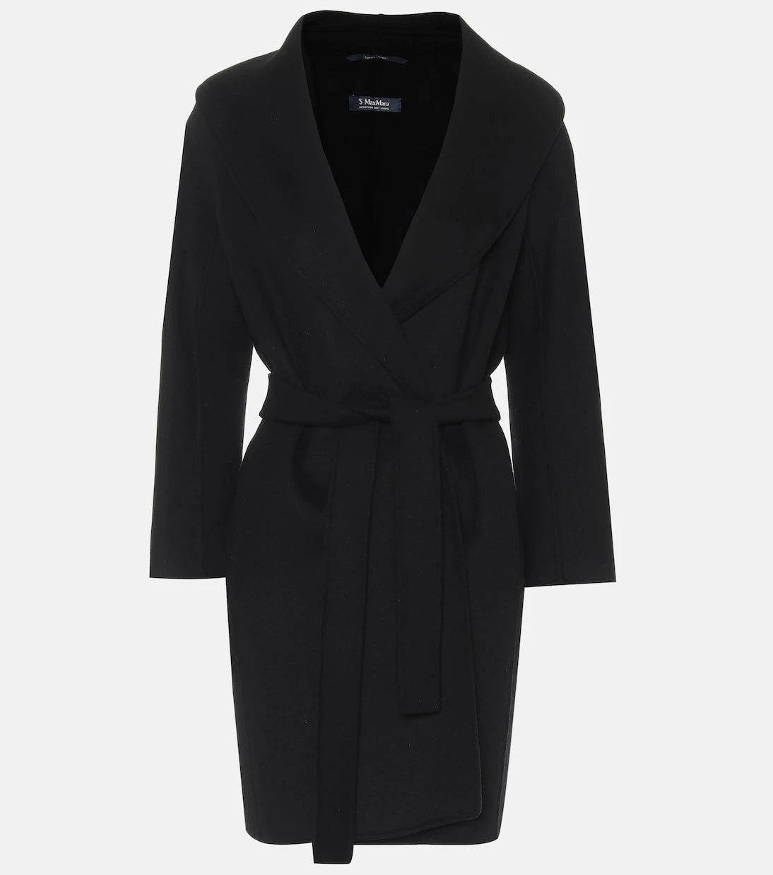 'S Max Mara - Messi belted virgin wool coat