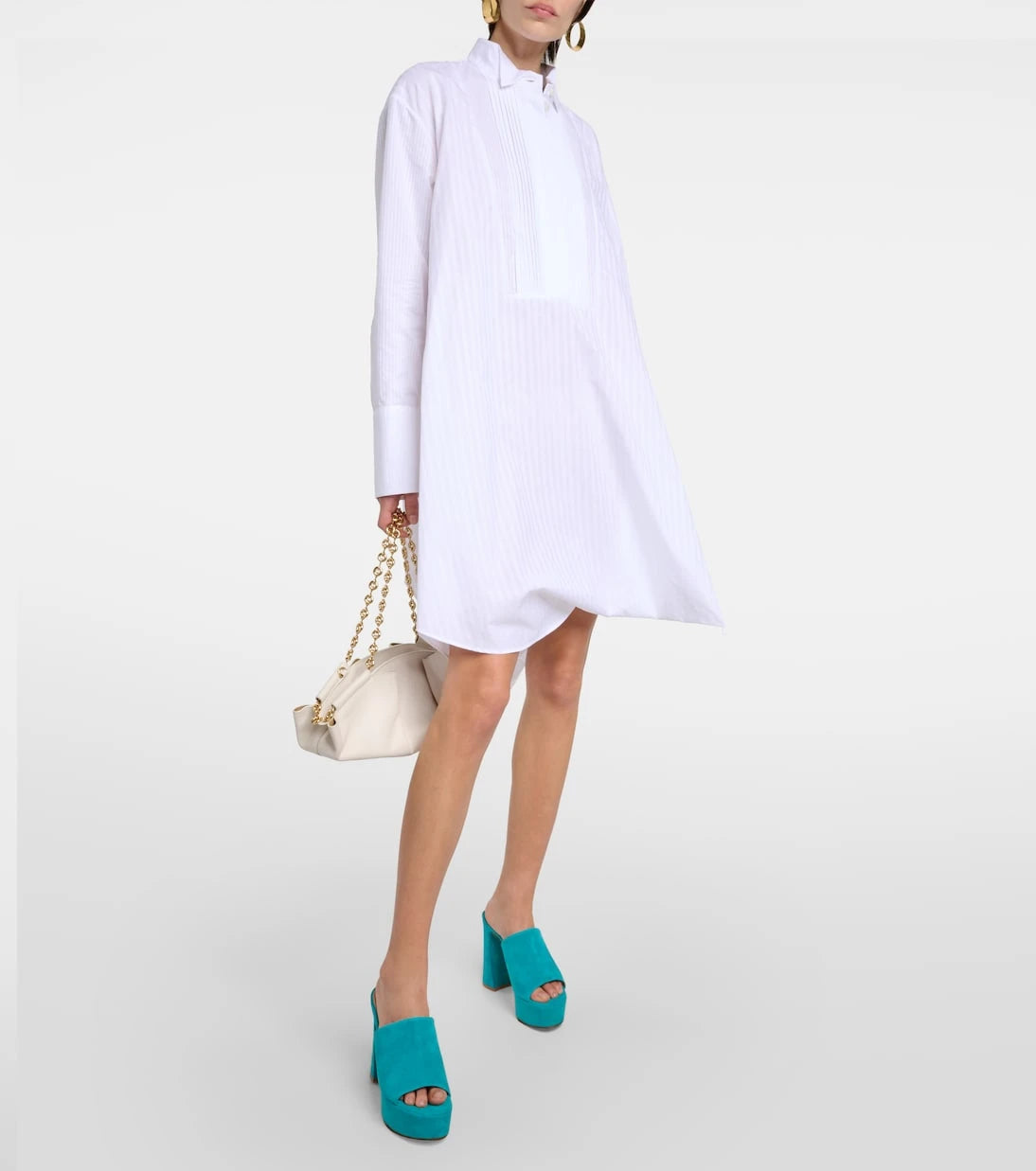Gianvito Rossi - Holly suede platform mules