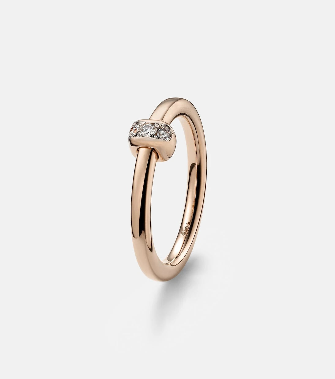 Pomellato - Pomellato Together 18kt rose gold ring with diamonds