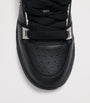 Leather MA-1 Sneakers BLACK