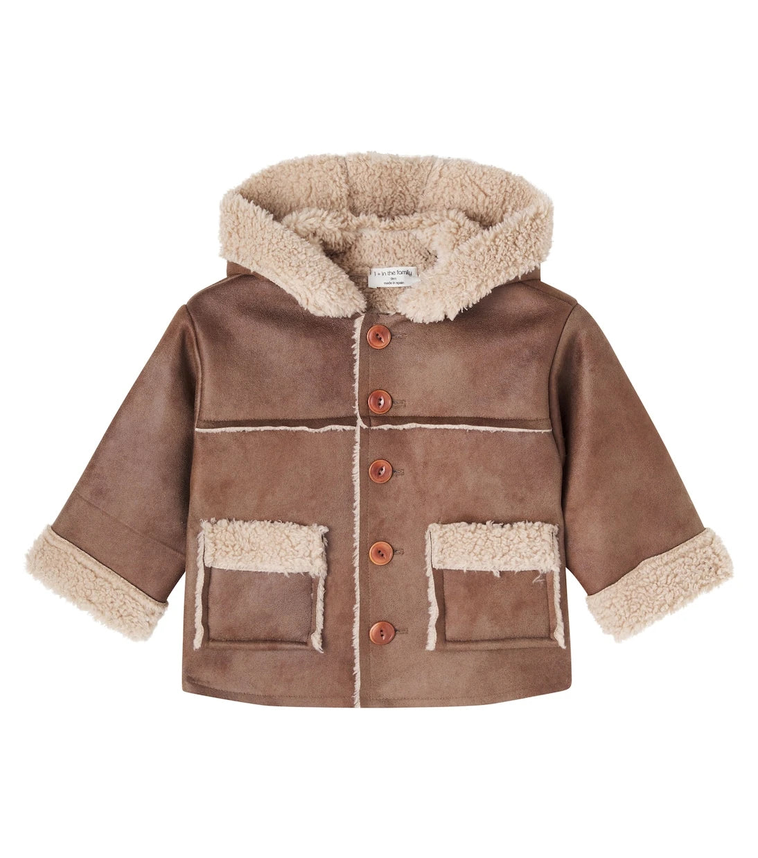 1 + in the Family - Baby Johan hooded jacket