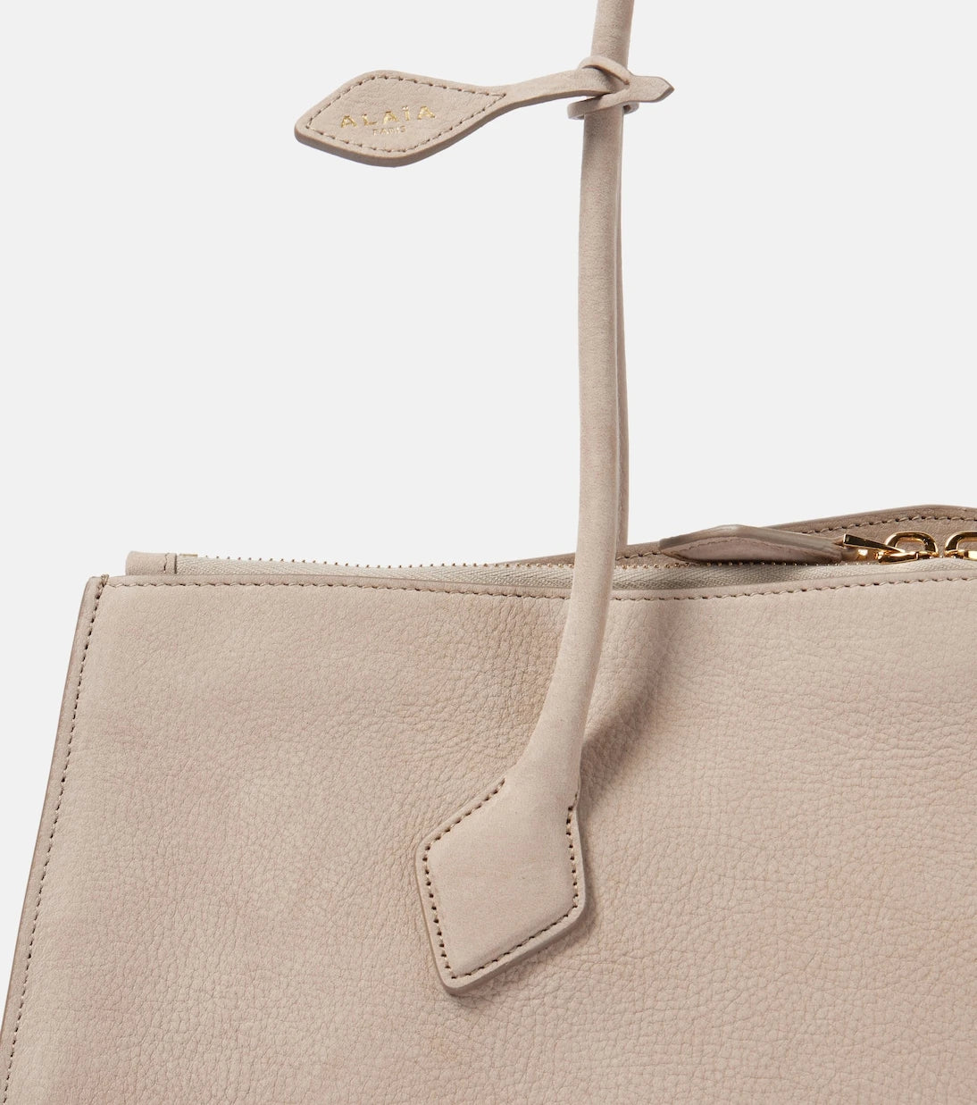 Alaïa - Le Teckel leather tote bag
