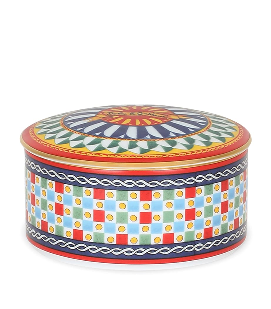 Dolce & Gabbana Casa Porcelain Carretto Trinket Box