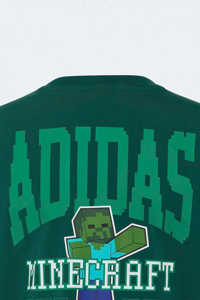 adidas тениска за деца от памук MINECRAFT