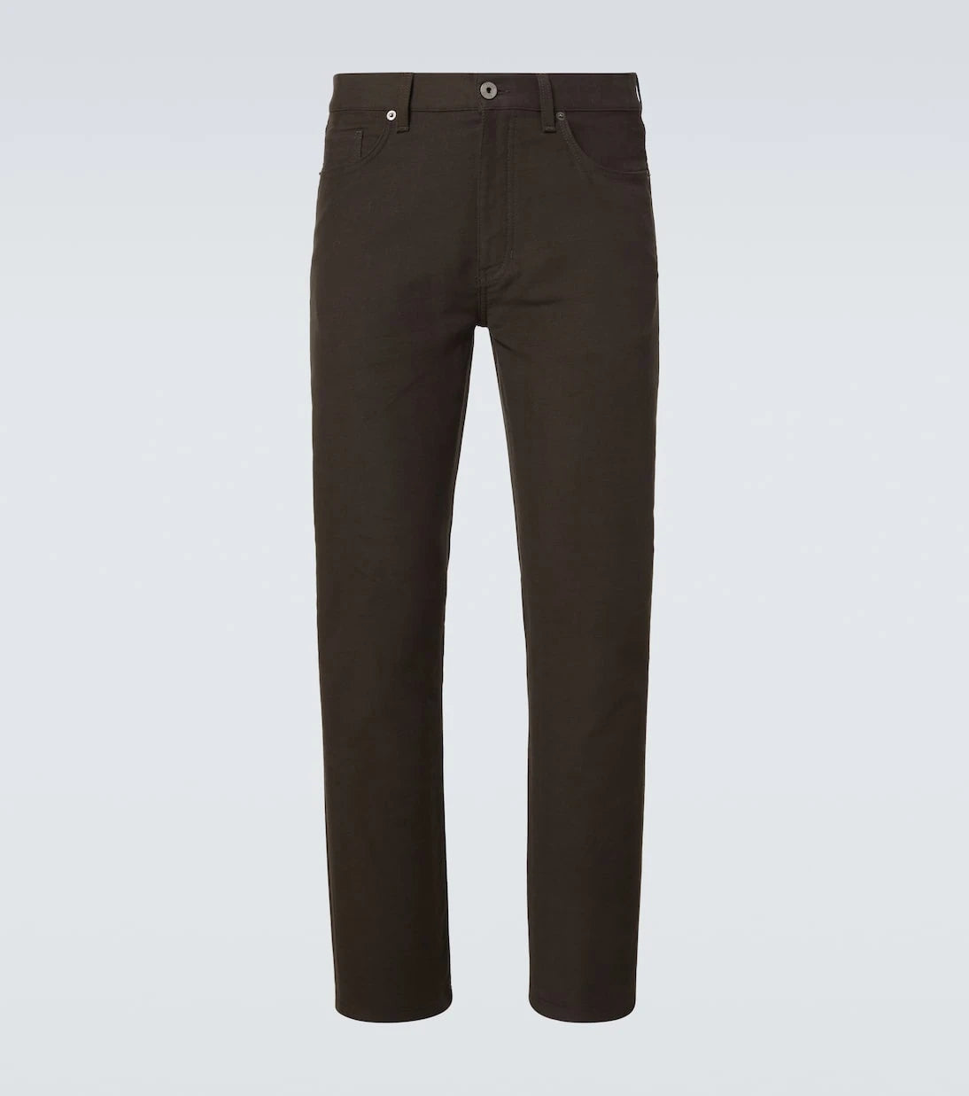 Zegna - Roccia cotton and cashmere straight pants