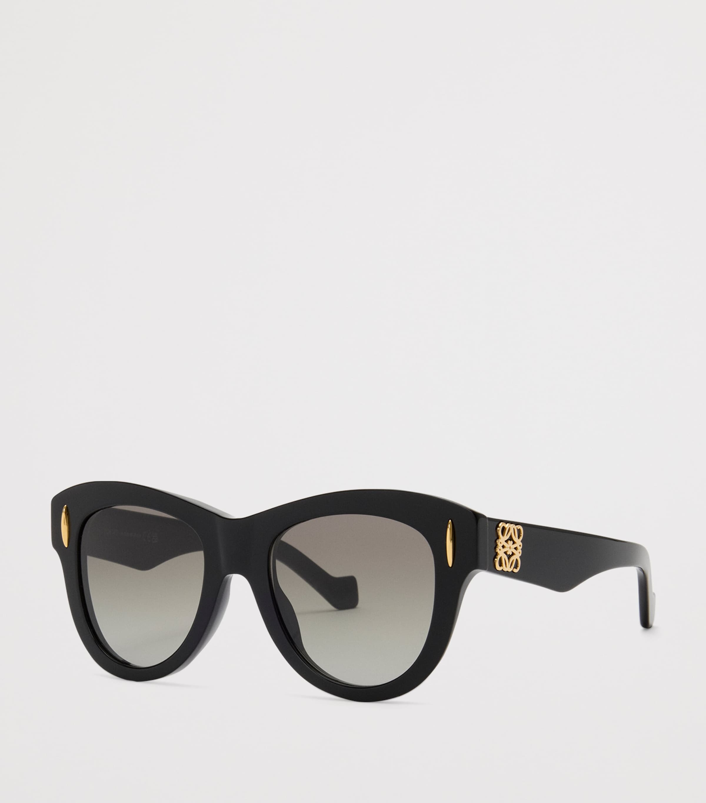LOEWE Black Vintage Screen Sunglasses