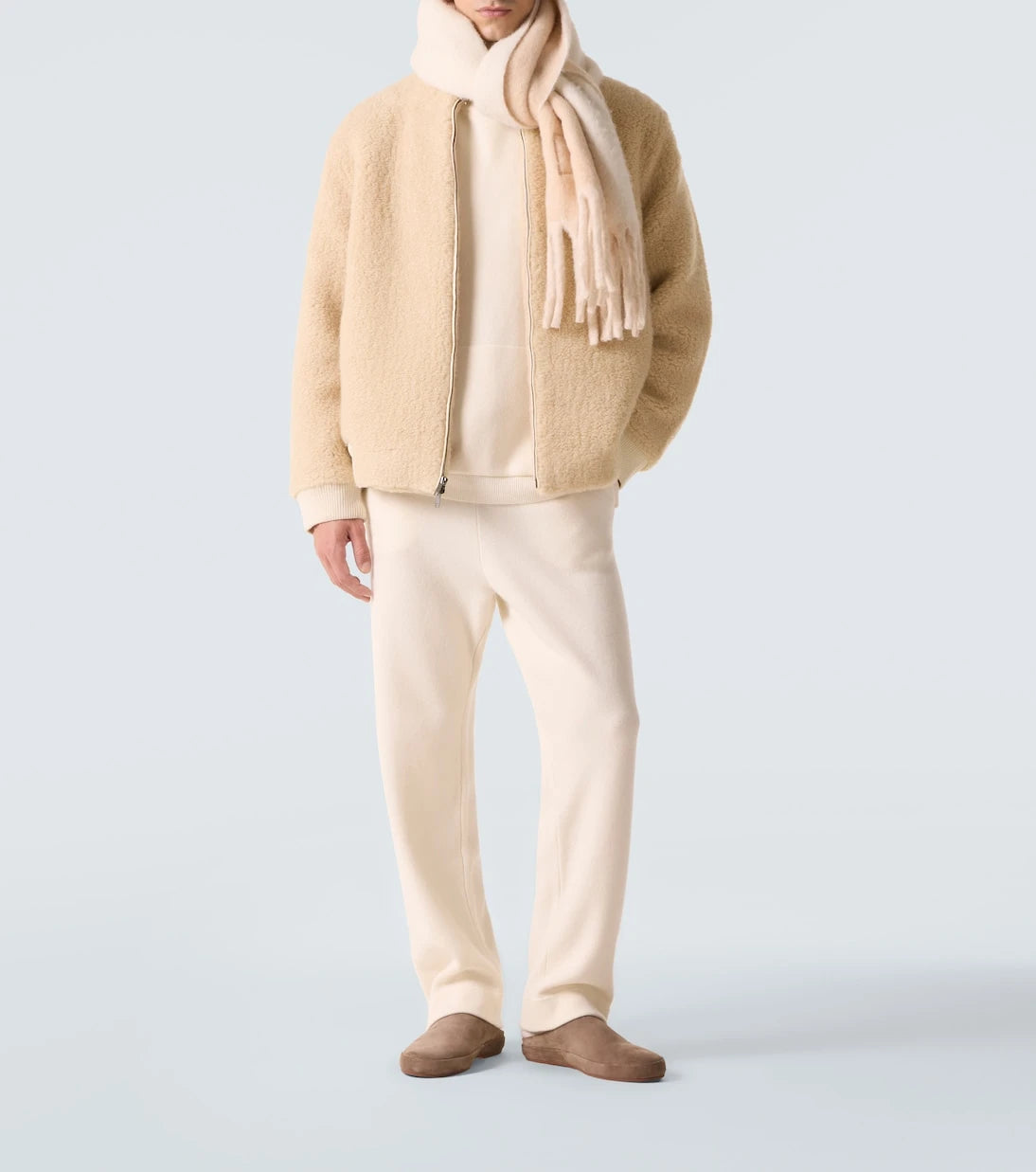 God's True Cashmere - T-Bird cashmere jacket with emerald