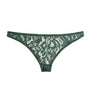 Coco De Mer Green Lace Isara Brazilian Briefs