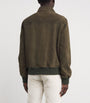 JACOB COHËN Brown Suede Trucker Jacket