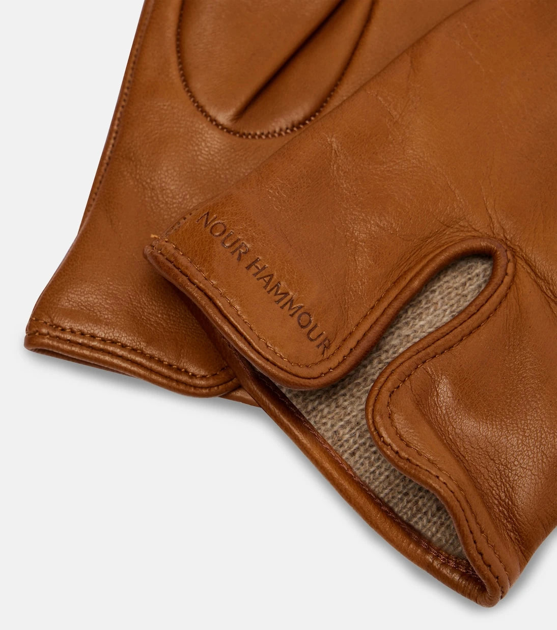 Nour Hammour - Leather gloves