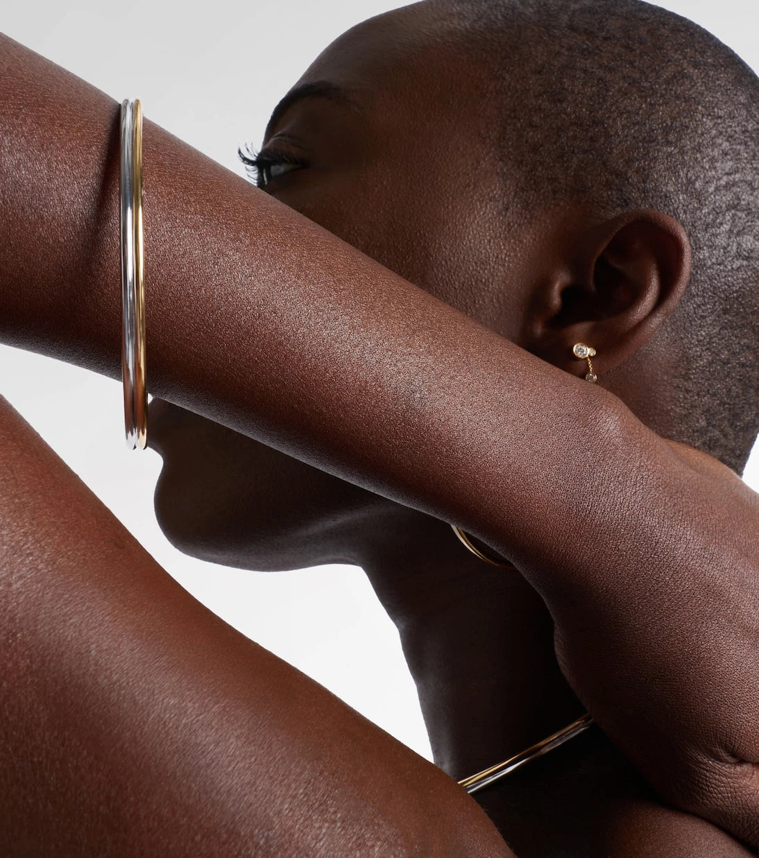 Jennifer Fisher - Thread 10kt gold-plated bangle