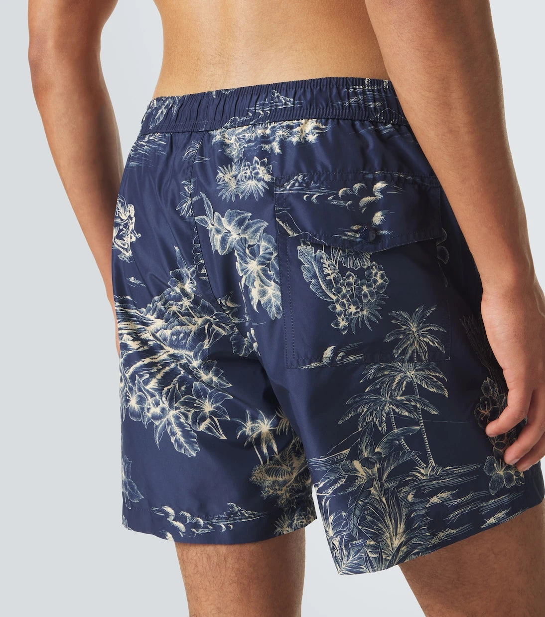 Moncler - Archivio floral swim trunks