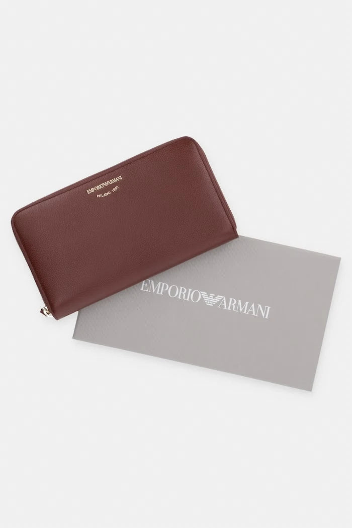 Emporio Armani портфейл дамски от кожа