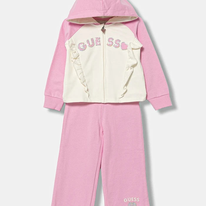 Детски памучен анцуг Guess