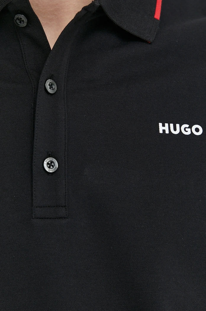 HUGO erkek pamuklu yakalı tişört Dinoso222