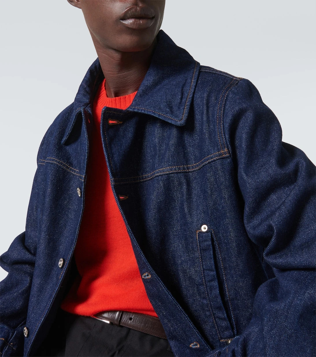 Wales Bonner - Shadow denim jacket