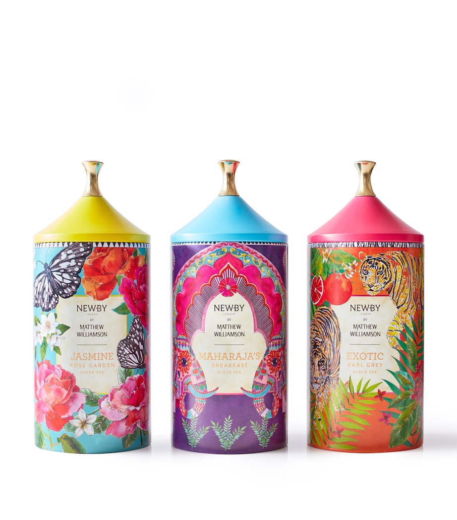 NEWBY x Matthew Williamson Loose Leaf Tea Gift Set (225g)