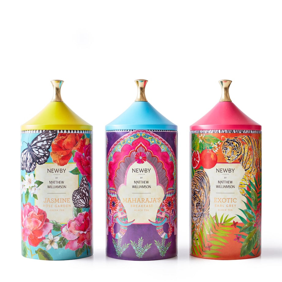 NEWBY x Matthew Williamson Loose Leaf Tea Gift Set (225g)