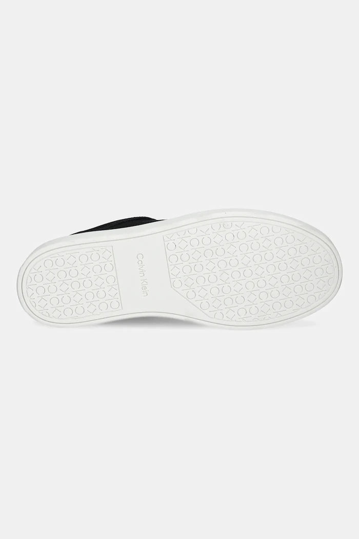 Велурени маратонки Calvin Klein CLEAN CUP LOW LACEUP OXF SU