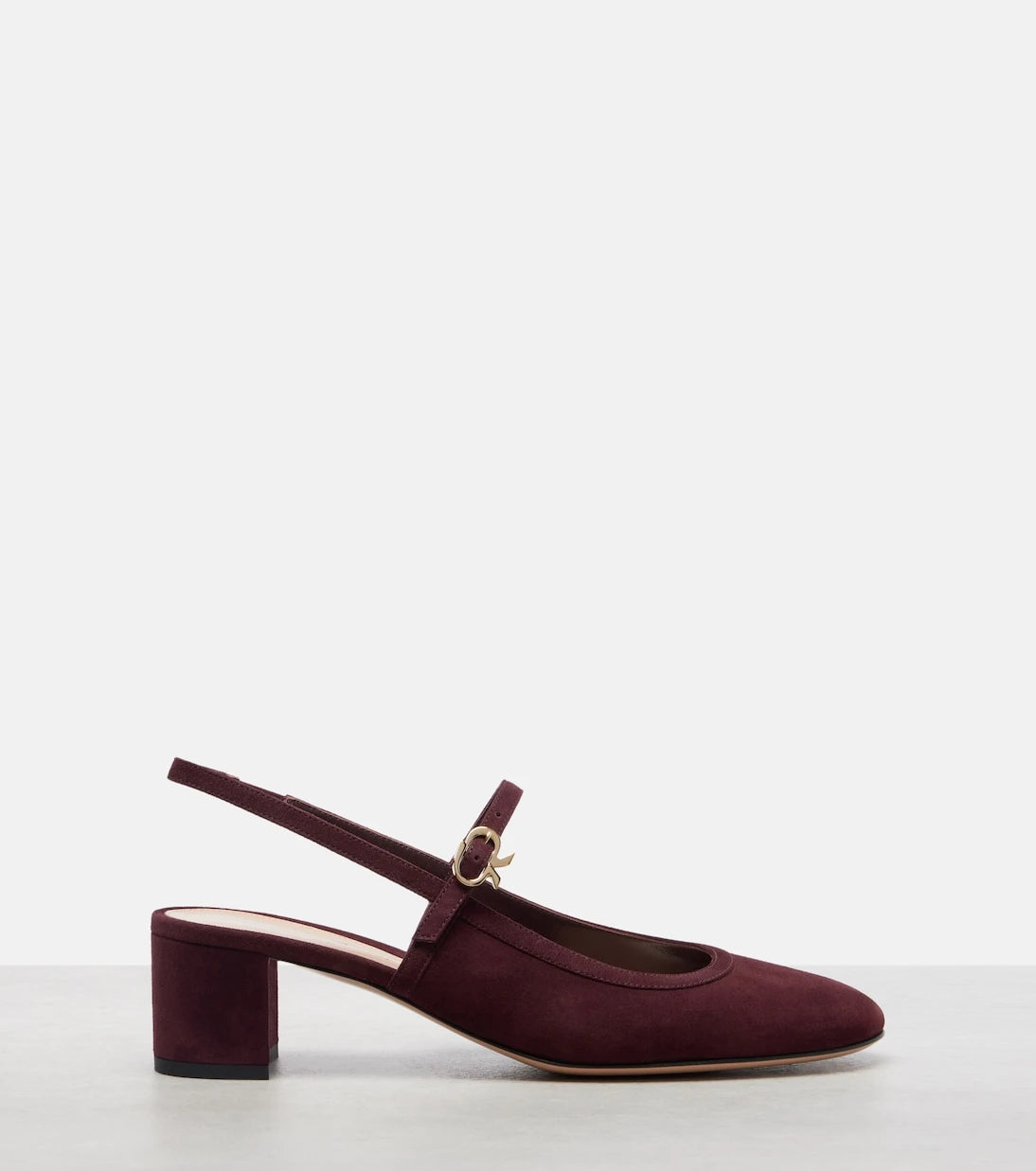 Gianvito Rossi - 45 suede slingback pumps
