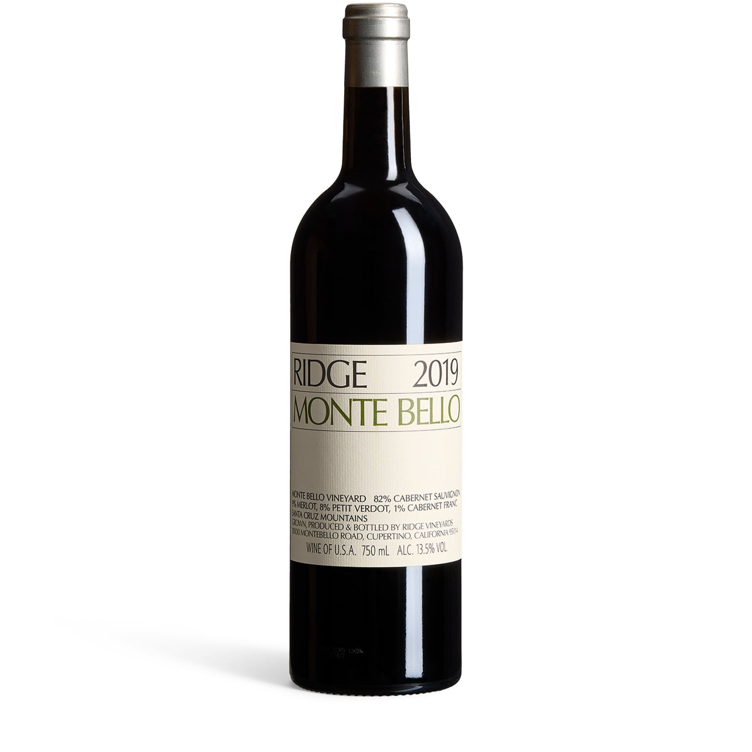 Ridge Monte Bello Cabernet Sauvignon 2019 (75cl) - California, USA