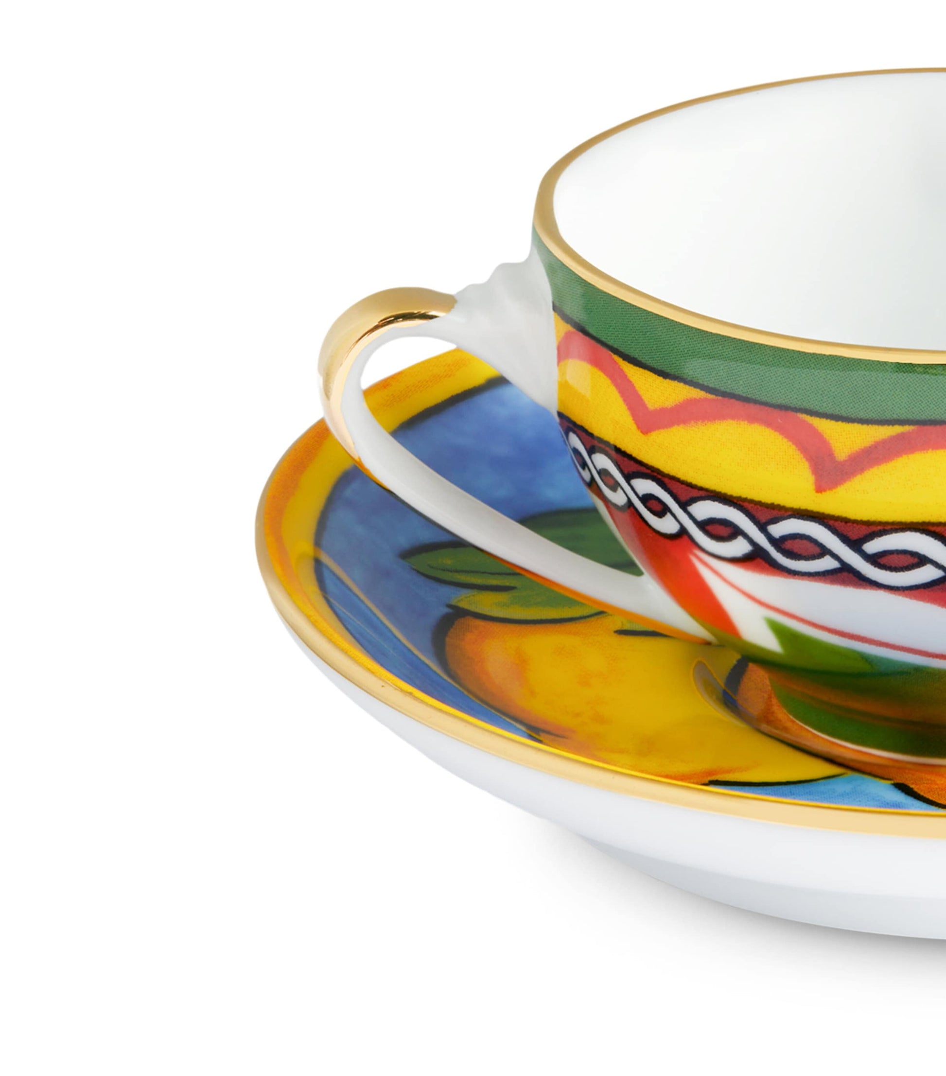 Dolce & Gabbana Casa Carreto Coffee Cup and Saucer
