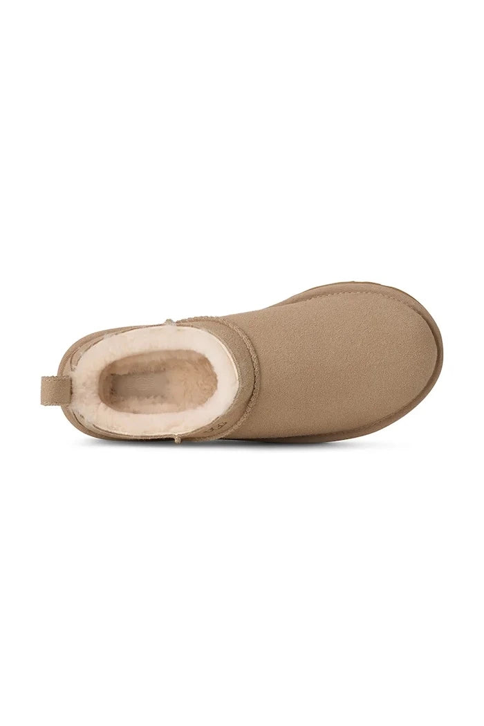 Велурени чехли UGG Classic Micro