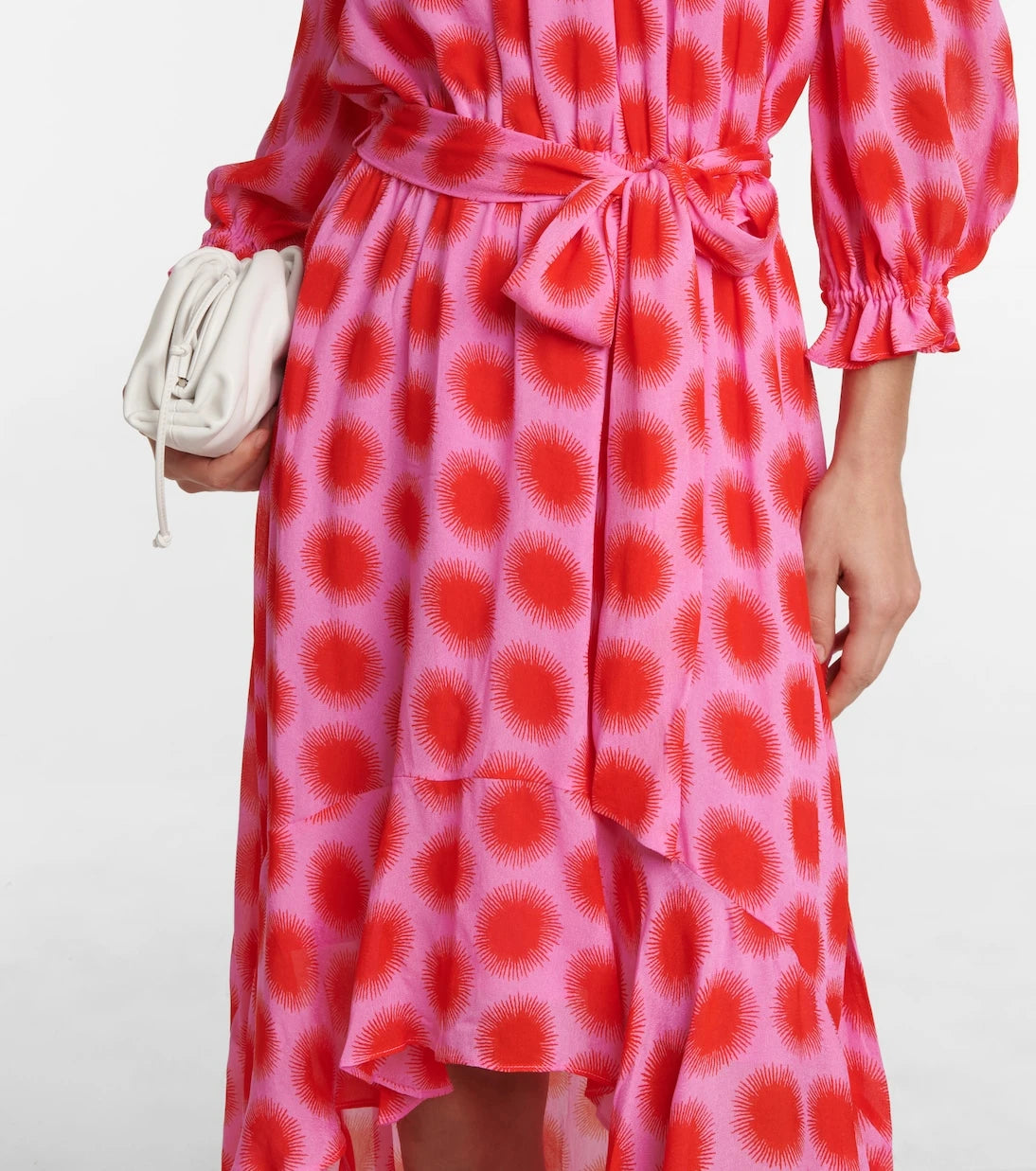 Diane von Furstenberg - Ferris printed ruffle dress