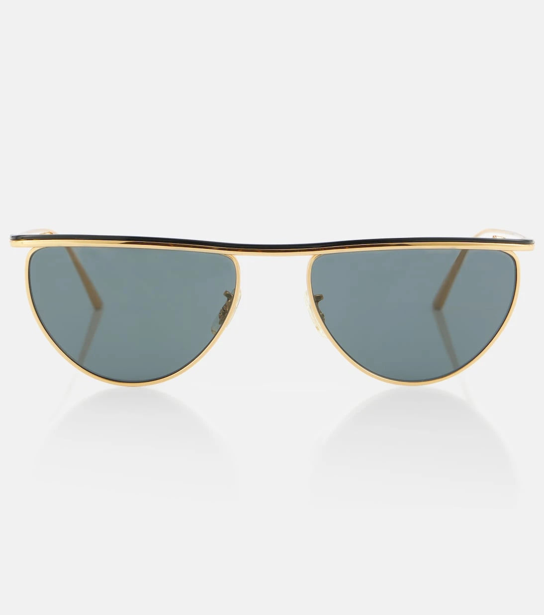 Khaite - x Oliver Peoples 1984C flat-top sunglasses