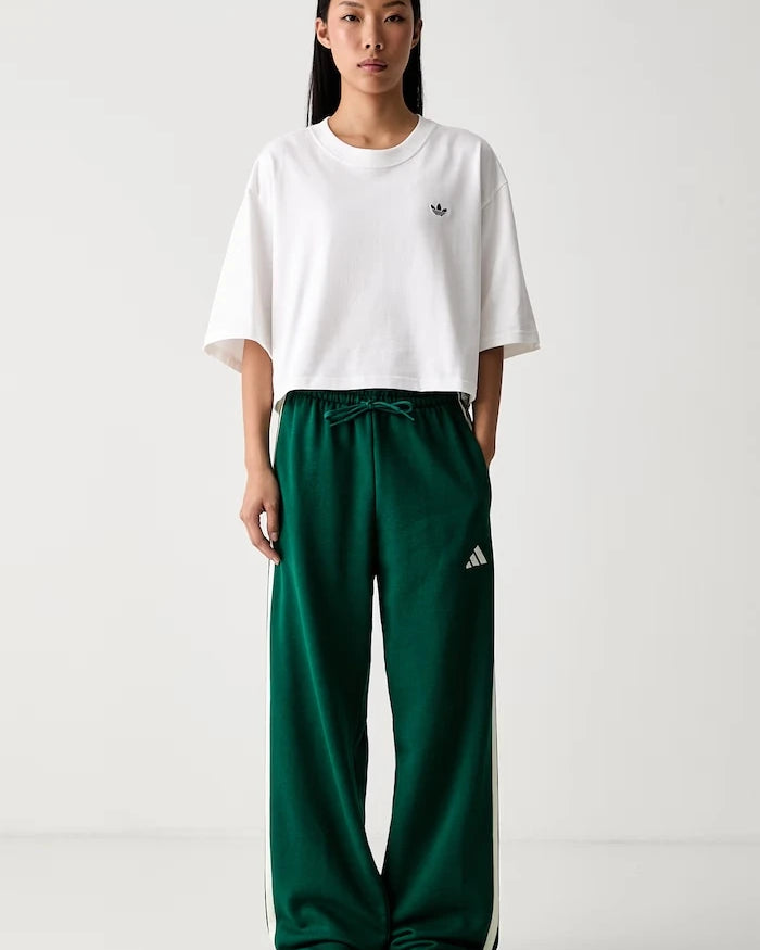 pamuklu, kadın adidas Essentials düz paça pantolon