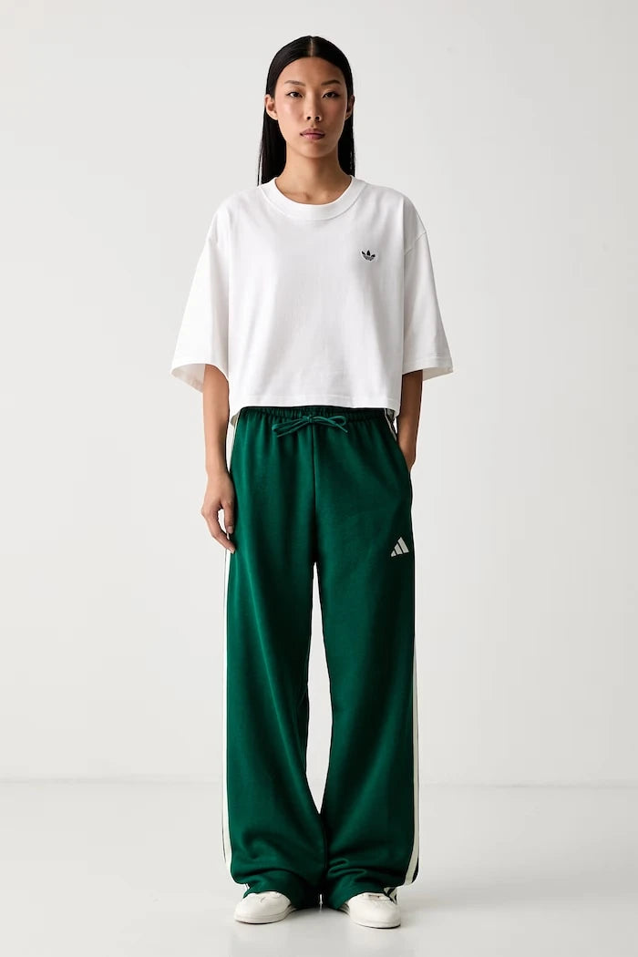 pamuklu, kadın adidas Essentials düz paça pantolon