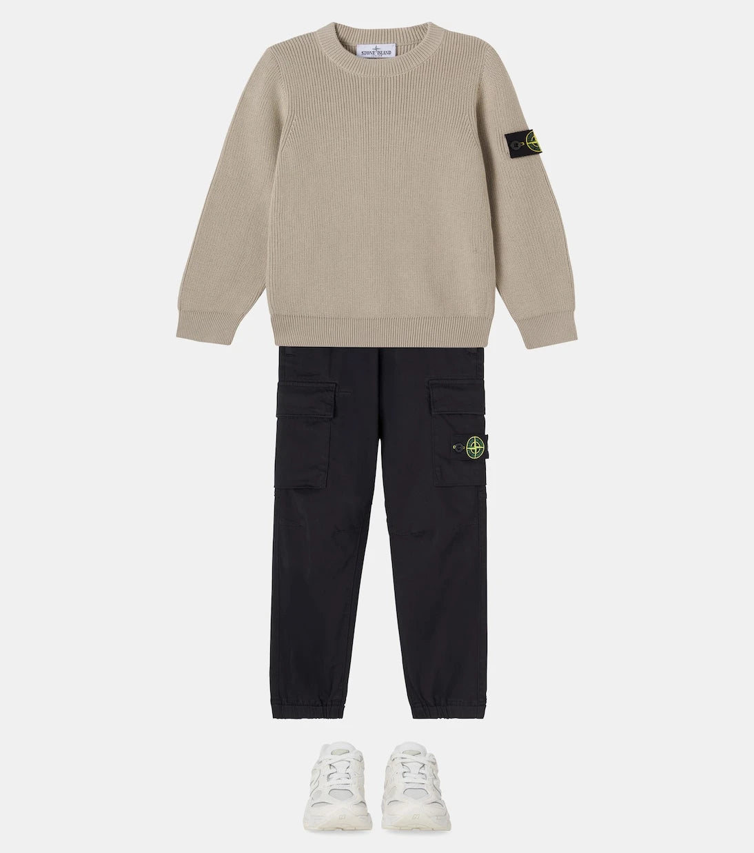 Stone Island Junior - Compass cotton sweater