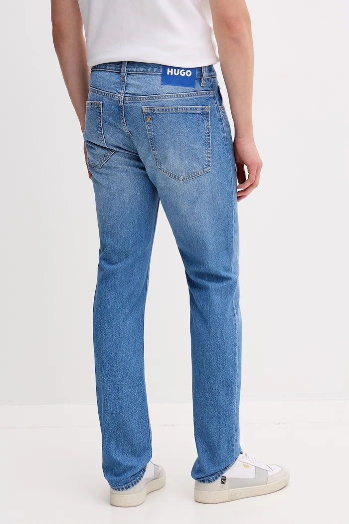 HUGO Mavi Slim Fit Erkek Jeans Ash