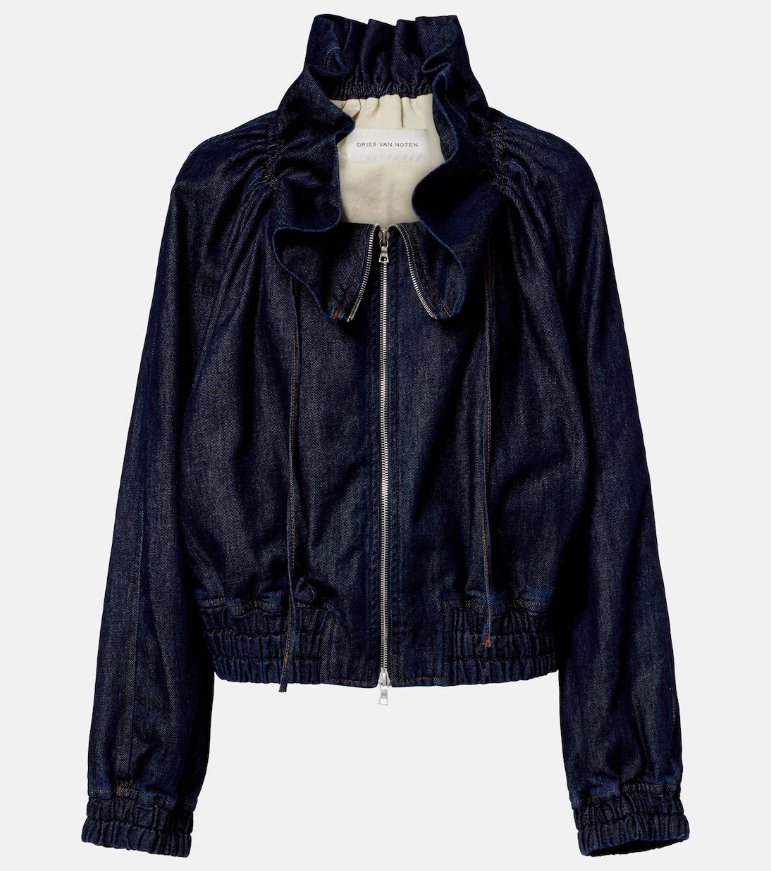 Dries Van Noten - Denim bomber jacket