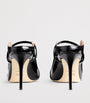 Malone Souliers Black Leather Maureen Mules 85