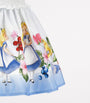 x Disney Cotton Alice in Wonderland Print Skirt (2-12 Years)