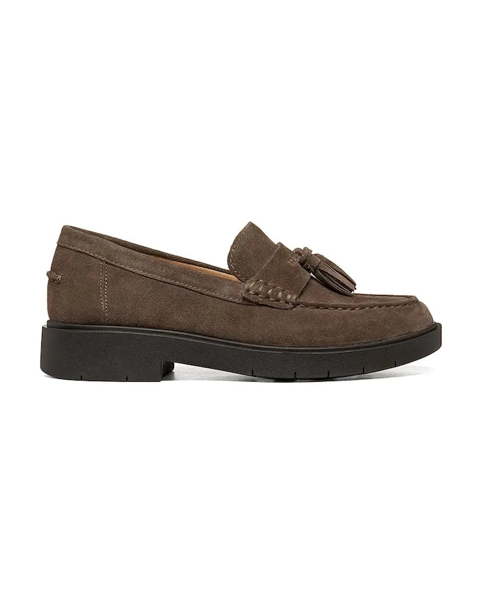 Geox kadın süet loafer D SPHERICA EC1 B