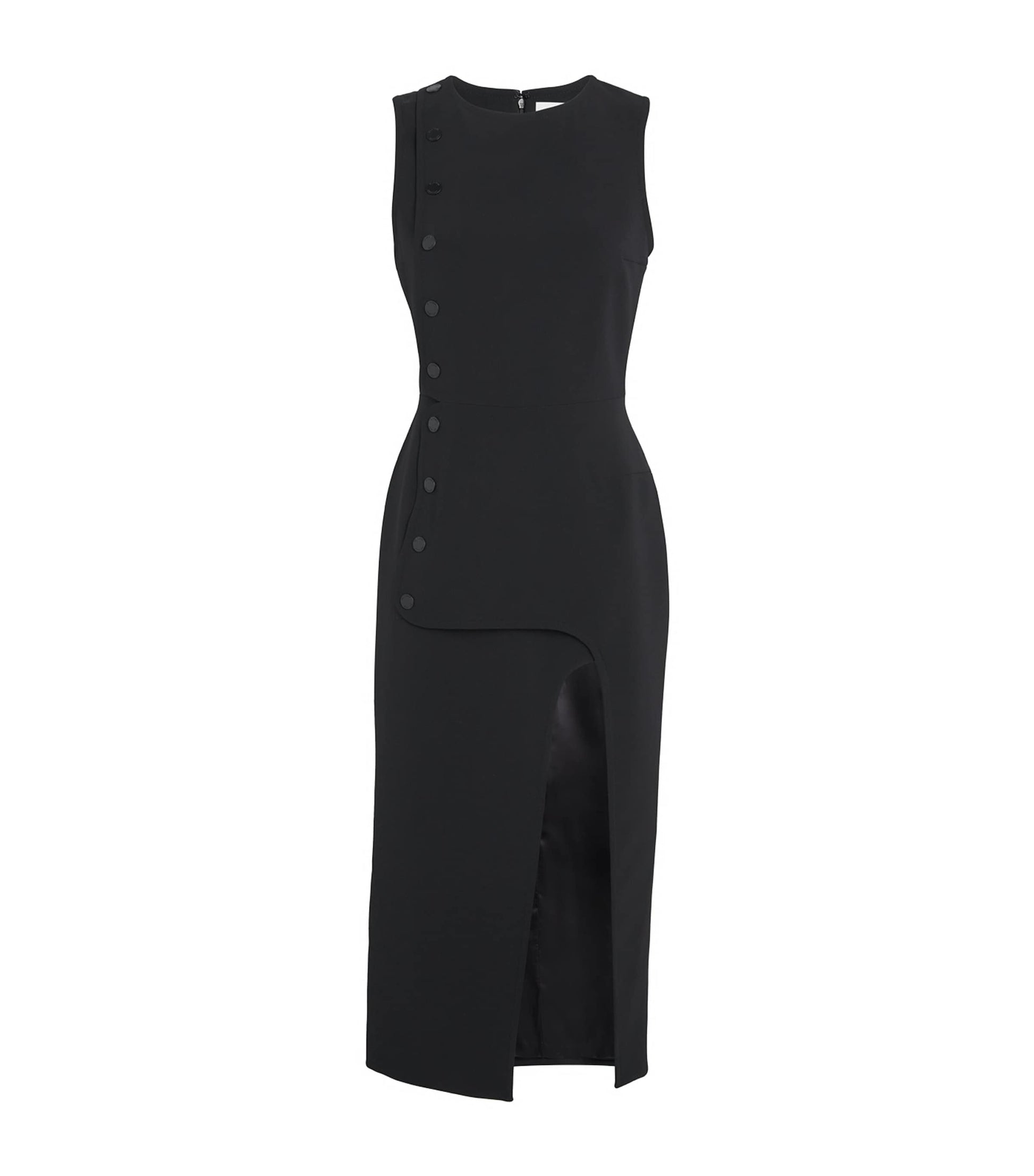 Claudie Pierlot Black Embellished Midi Dress