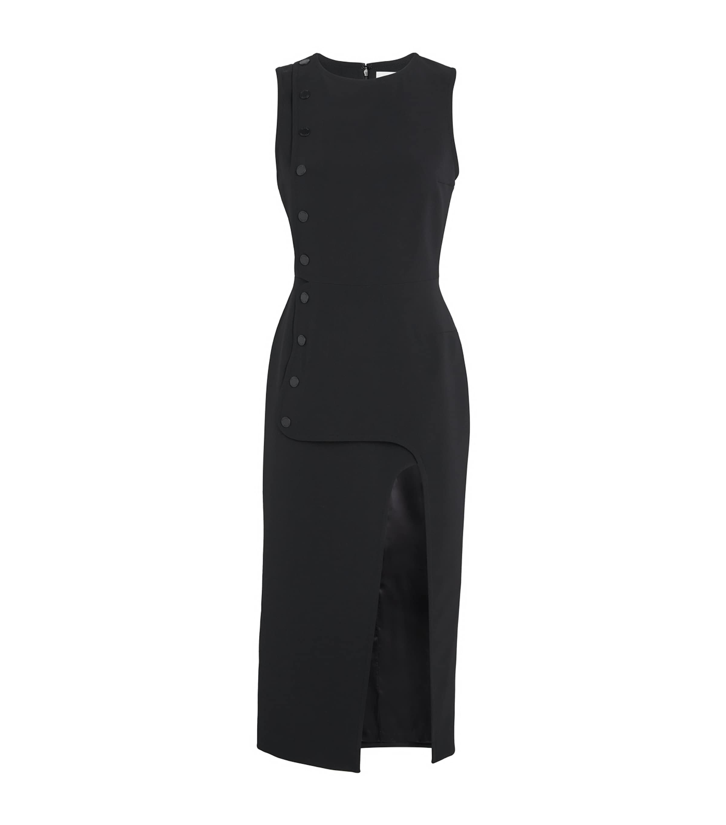 Claudie Pierlot Black Embellished Midi Dress