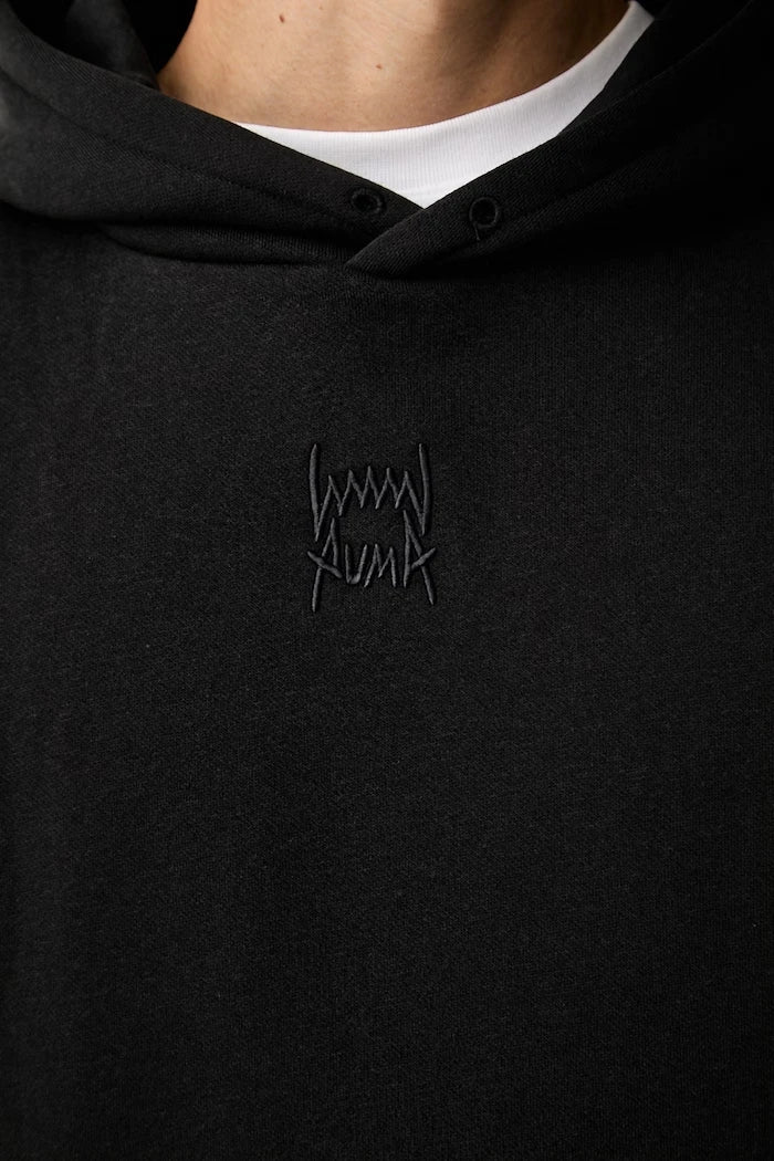 Puma kapüşonlu erkek pamuklu sweatshirt FUNDAMENTALS