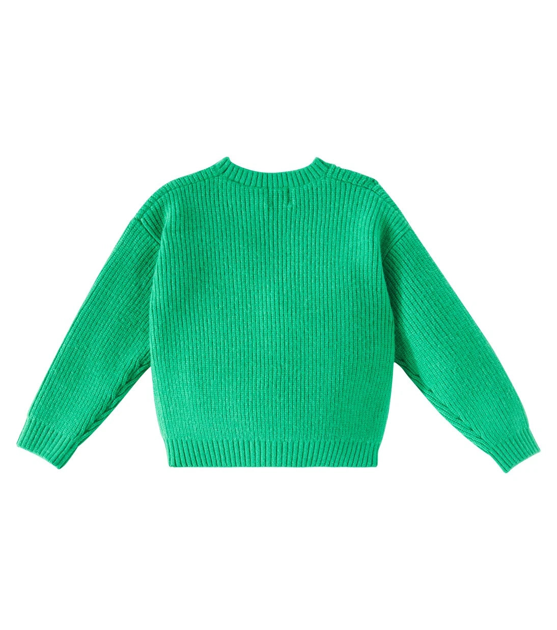Jellymallow - JM Flower embroidered ribbed-knit sweater