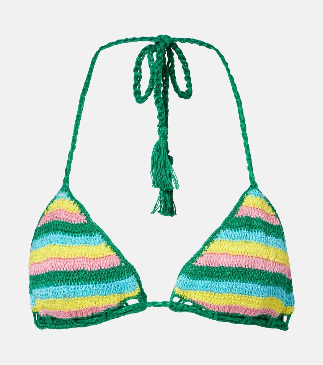 Anna Kosturova - Gabrielle crochet cotton bikini top