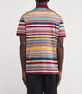 Cotton Noisy Stripe Polo Shirt