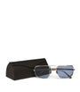 Side-Shield Aviator Sunglasses