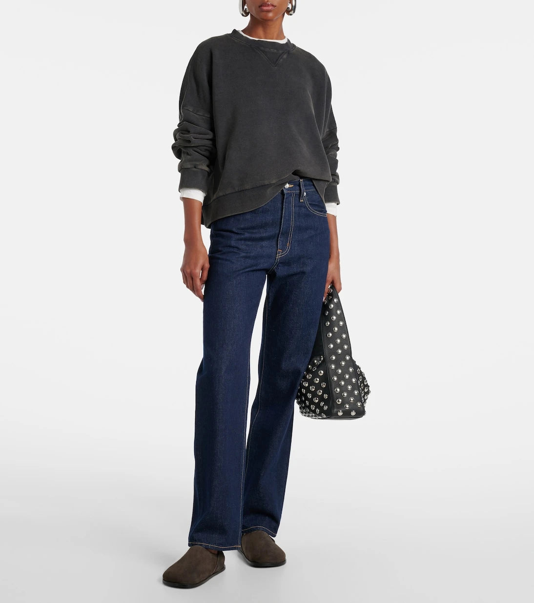 Slvrlake - London high-rise straight jeans