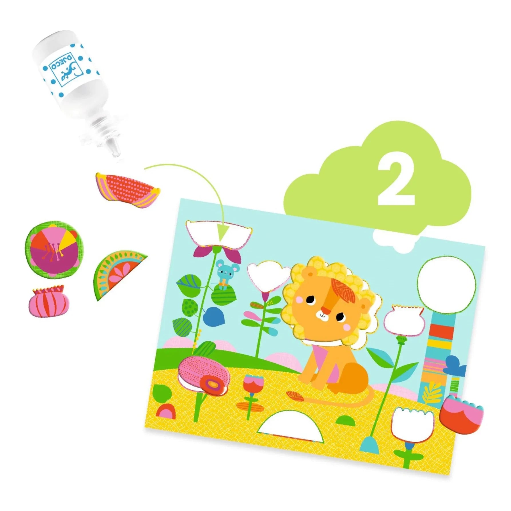 Djeco - Mouse And Friends Multi-Activity Set
