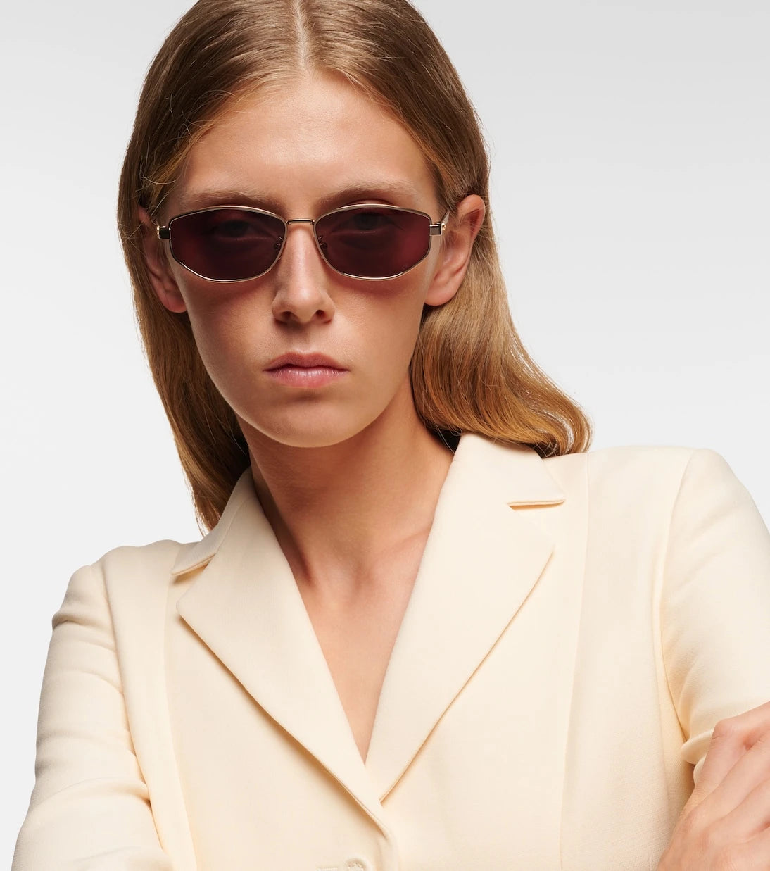 نظارة Dior Eyewear - DiorCannage B1U الشمسية بيضاوية الشكل