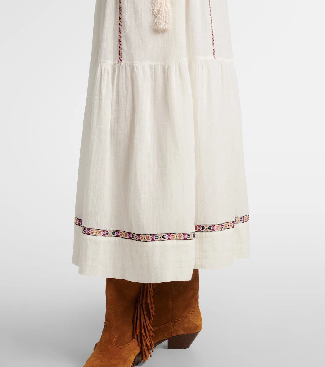 Marant Etoile - Florenza cotton midi skirt
