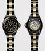 CHANEL Yellow Gold, Ceramic and Diamond J12 Calibre 12.2 Watch 33mm