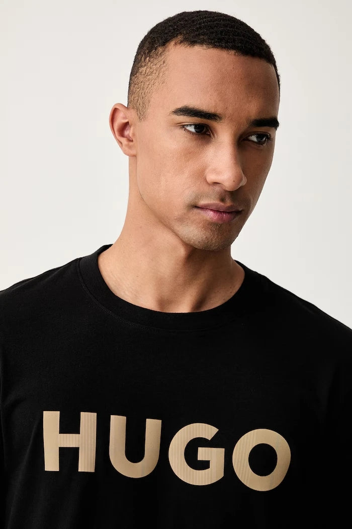 HUGO erkek pamuklu tişört Dulivio_U263